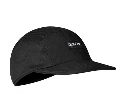 GripGrab 5 Panel Cap Black Onesize