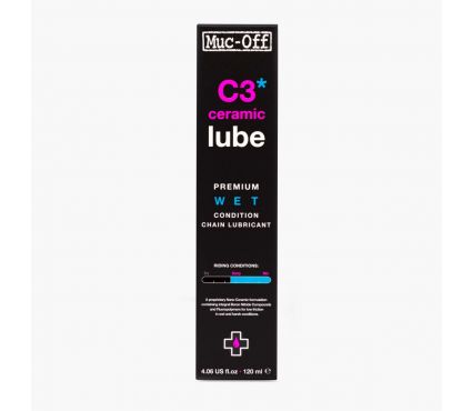 Ķēdes eļļa Muc-Off C3 Ceramic Wet Lube 120ml (12)