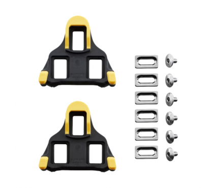 Pedāļu klipši Shimano Shoe Cleats SPD-SL SM-SH11 Road Yellow 6 Degrees Clearanc