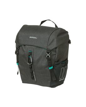 Bagāžnieka soma Basil Discovery 365D single bag M, 9L, black mellee