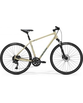 Velosipēds Merida CROSSWAY 300 III2 SILK CHAMPAGNE(BLUE)