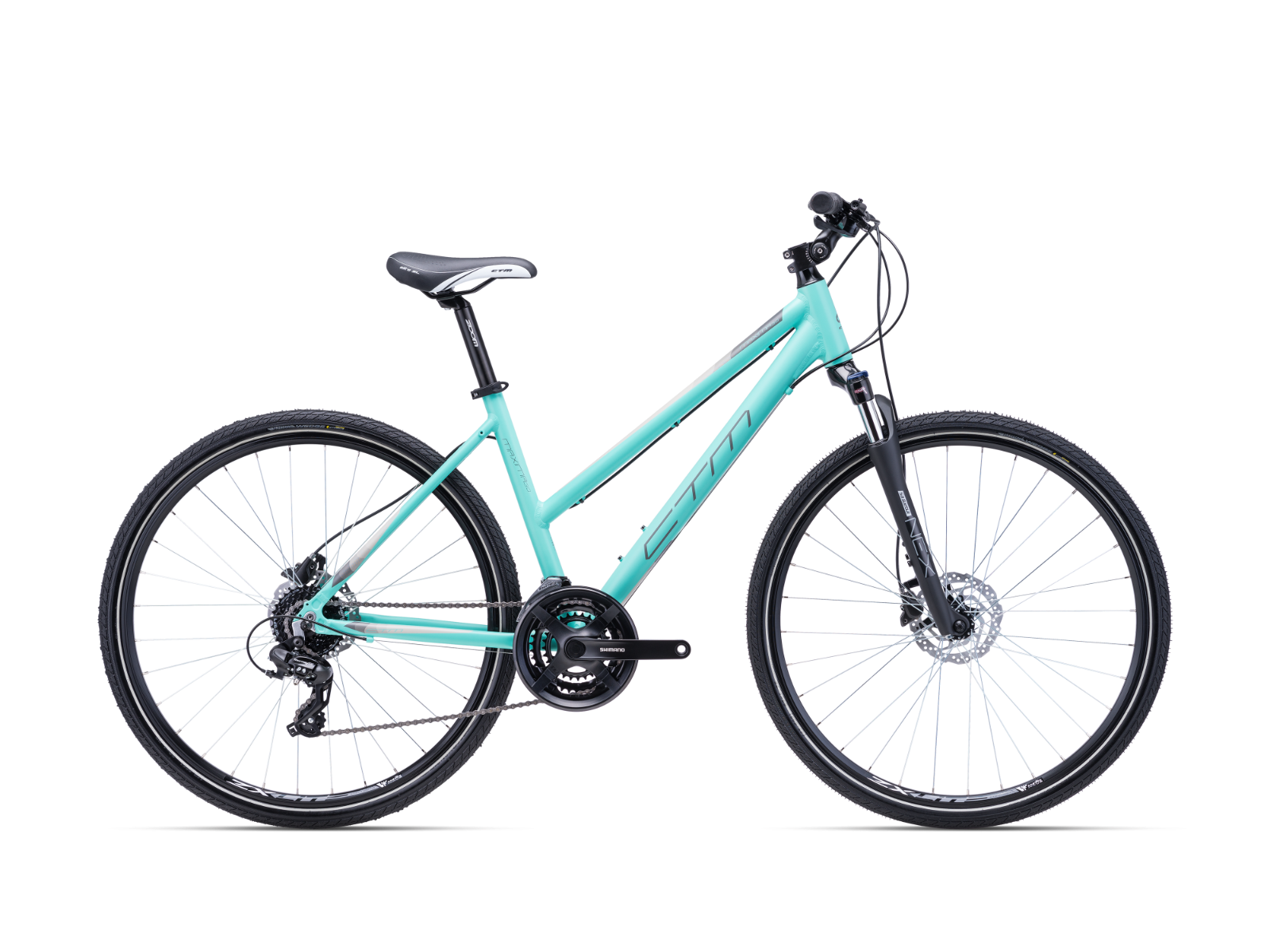 Velosipēds CTM MAXIMA 3.0 matt turquoise/grey