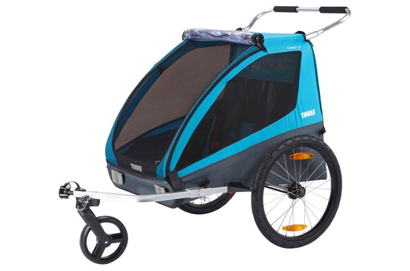Piekabe bērnu pārvadāšanai Thule Coaster XT bike trailer+Stroll