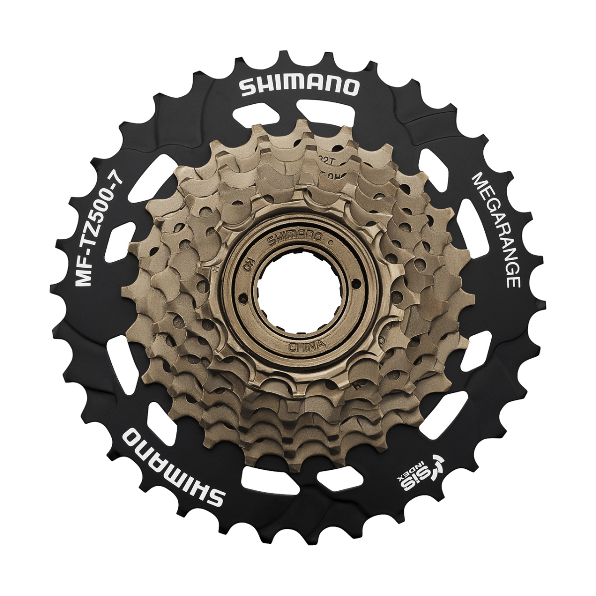 Brīvrumba SHIMANO Multiple Freewheel Sprocket 7s MF-TZ500 14-16-18-20-22-24-28T