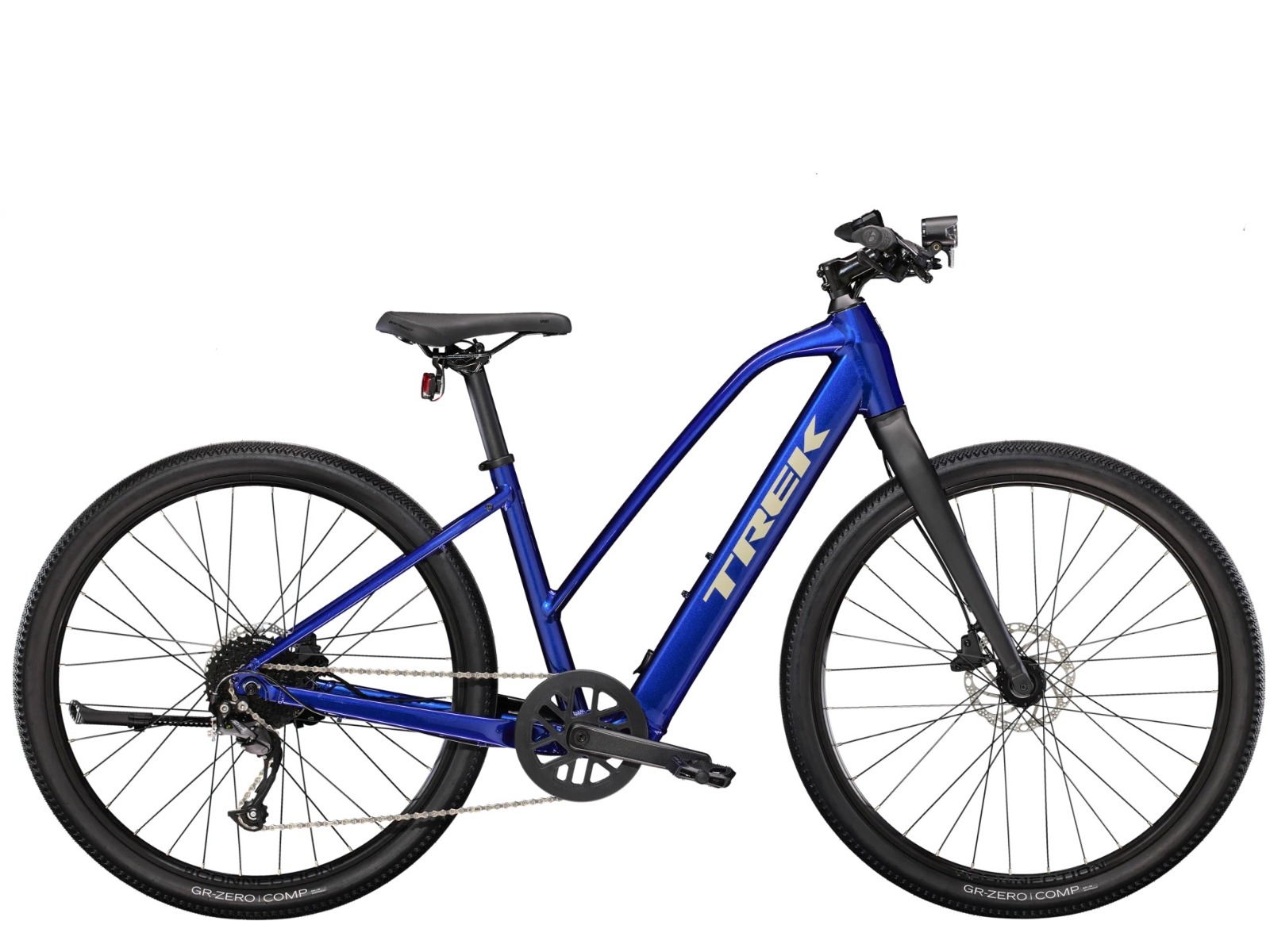 Elektriskais velosipēds Trek Dual Sport+ 2 Stagger Hex Blue