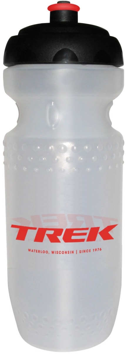 Pudele Trek Logo Clear/Black