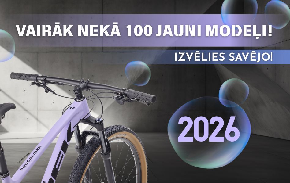 Jaunie 2026. gada velosipēdi