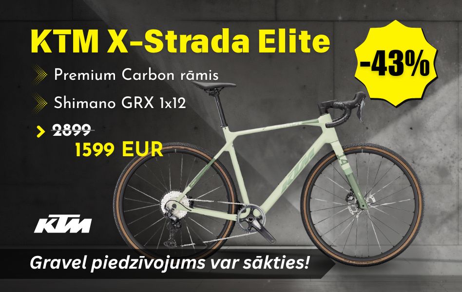 KTM X-Strada - izcils gravel velosipēds par izcilu cenu! 
