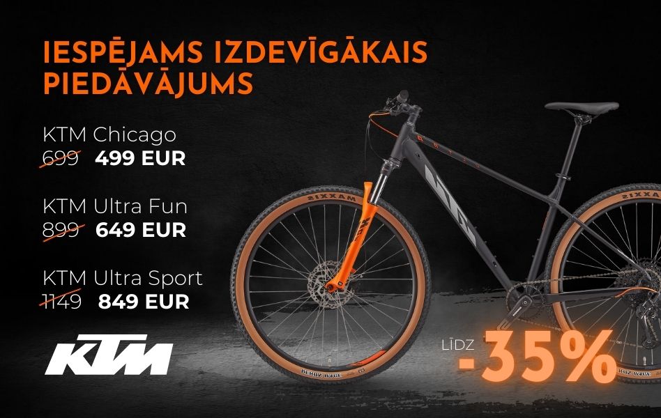 KTM kalnu velosipēdi