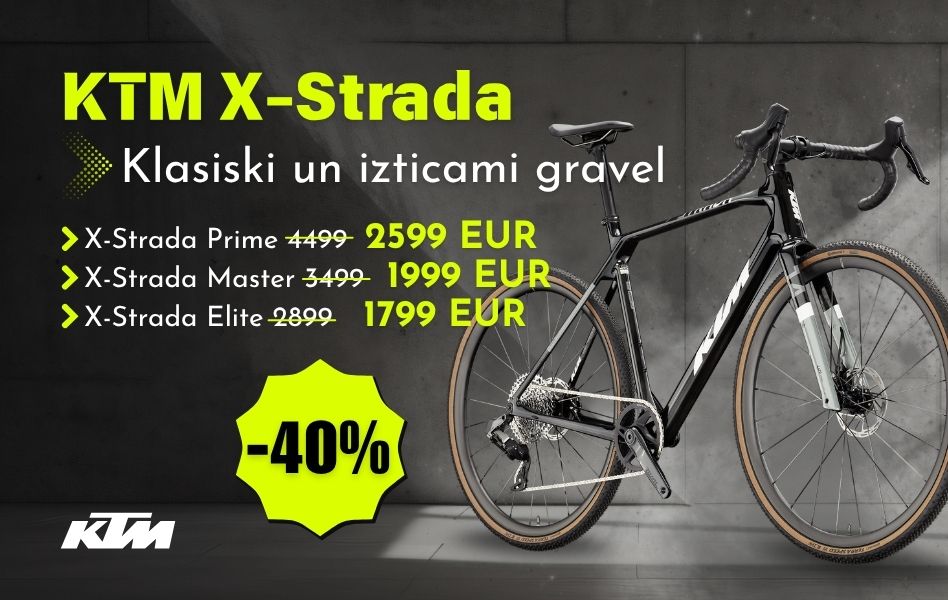 KTM X-Strada - izcils gravel velosipēds par izcilu cenu! 