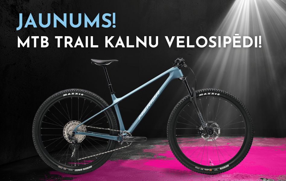 Iepazīsti jauno trendu - MTB trail velosipēdus!
