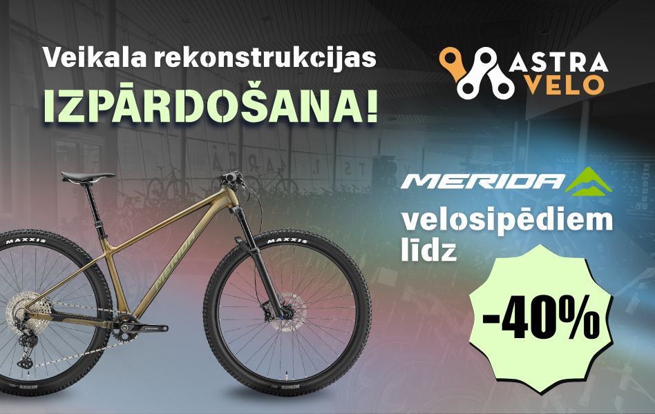 Veikala rekonstrukcijas izpārdošana!
