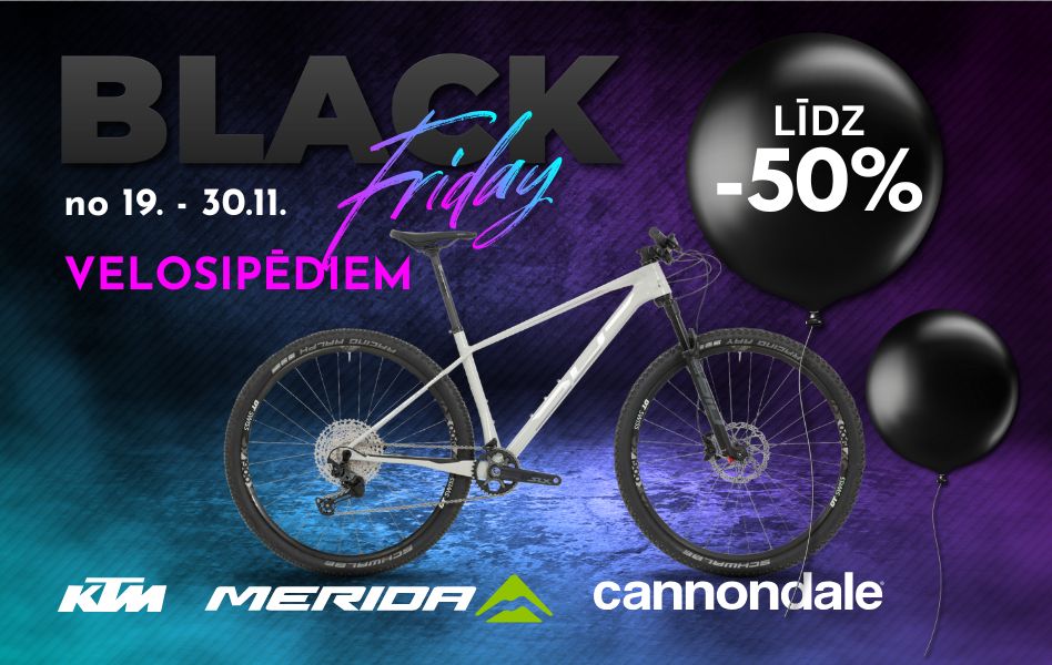 BlackFriday velosipēdi