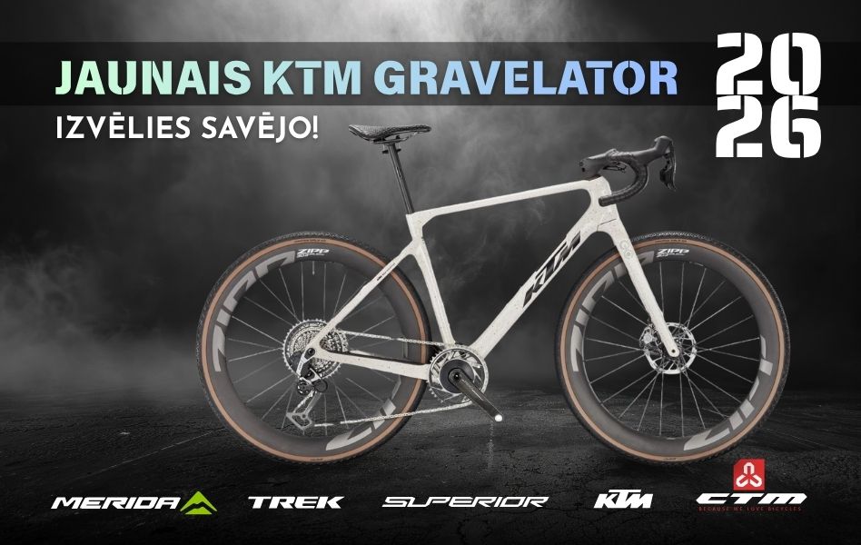 Izcilais KTM Gravelator ir klāt!